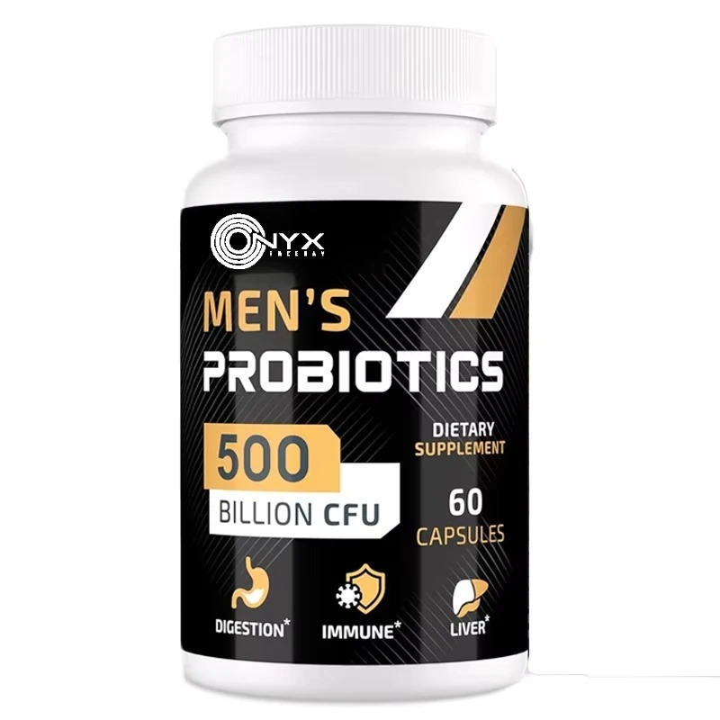Probiotic 60 Billion - Men's probiotics, 500 billion CFU containing