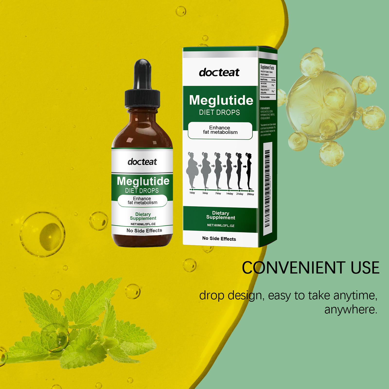 DOCTEAT Quick Slimming Drops B - Nutrition One Fitness avis et prix
