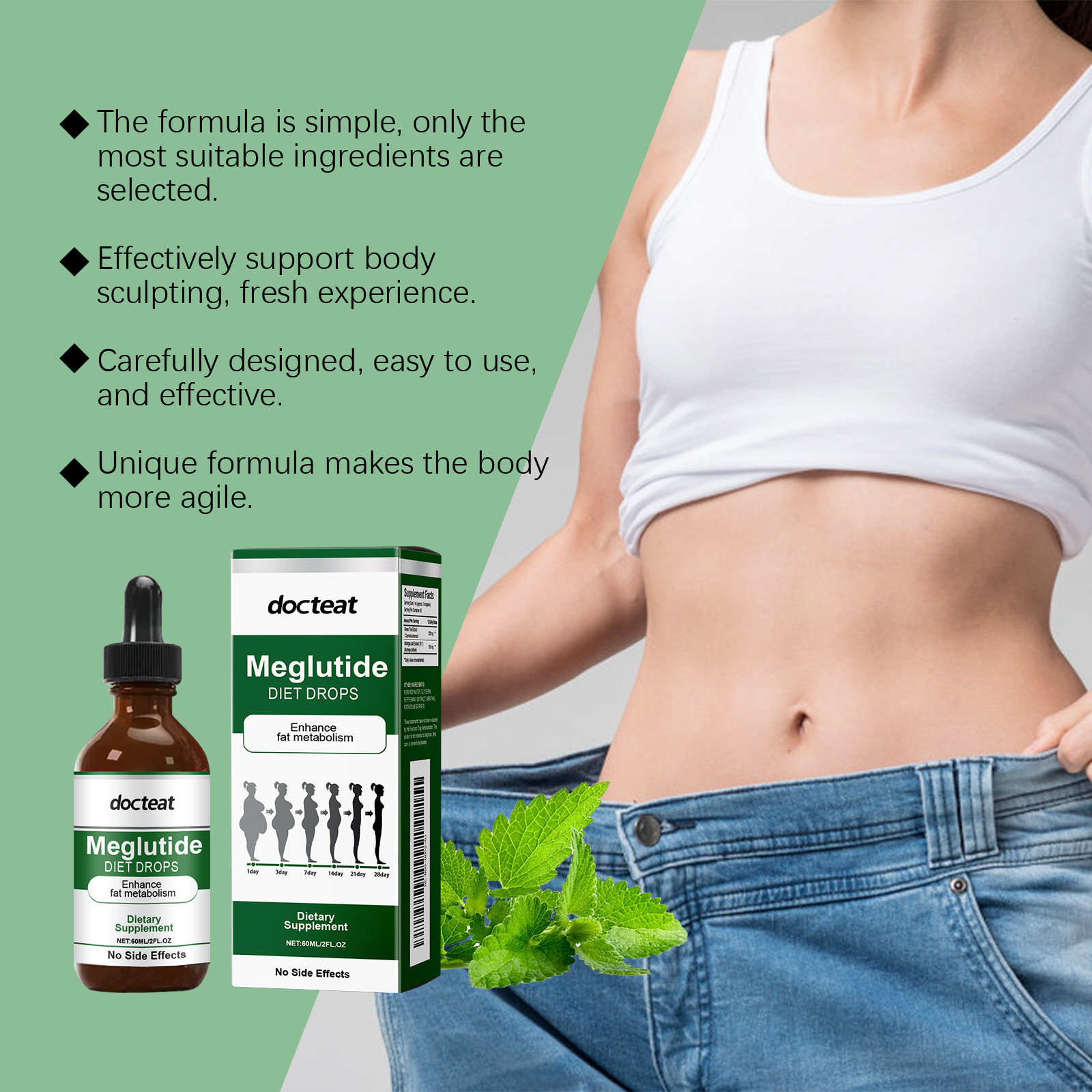 DOCTEAT Quick Slimming Drops B - Nutrition One Fitness avis et prix
