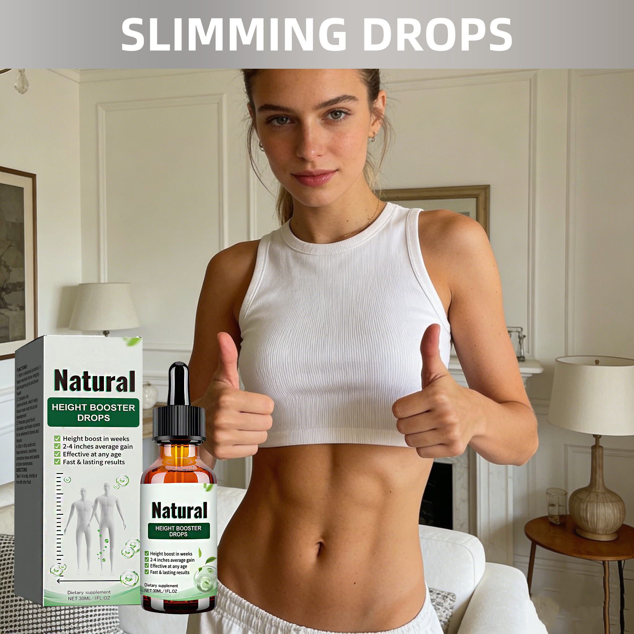 Slimming Drops Improve Osteopo - Nutrition One Fitness avis et prix