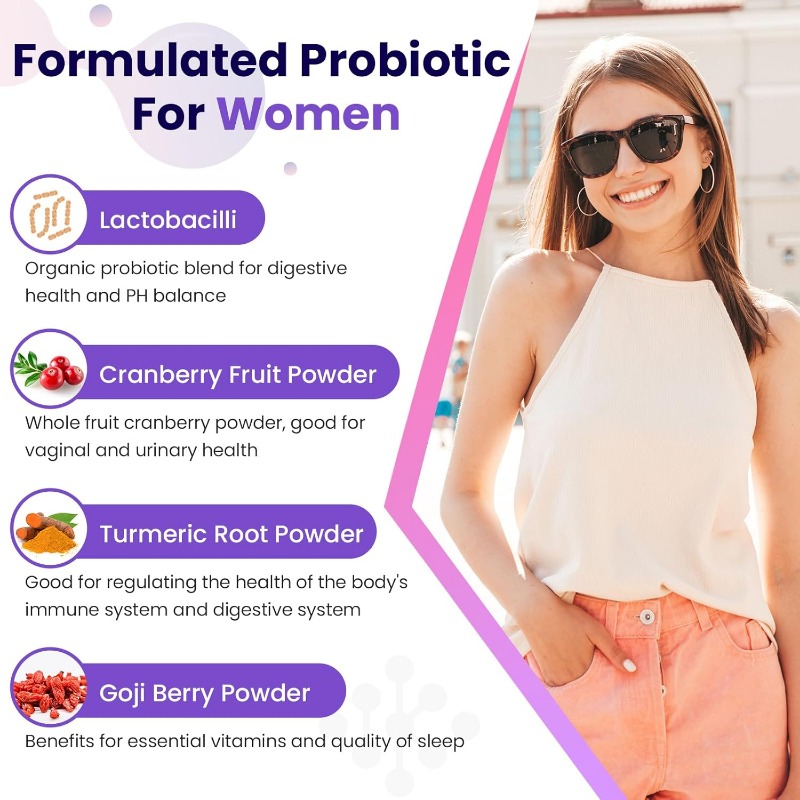 Female vaginal probiotics -300 - Probiotic 60 Billion avis et prix
