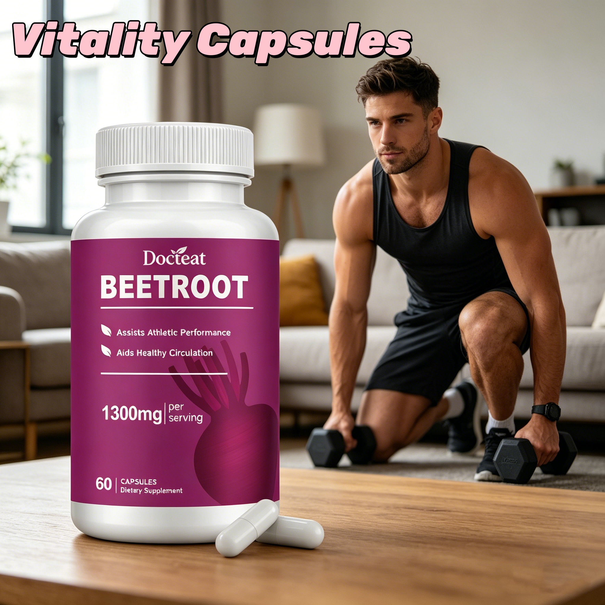 Organic Beetroot Capsules Enha - Nutrition One Fitness avis et prix