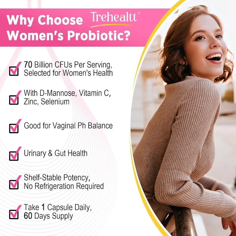 70 Billion CFU Vaginal Probiot - Probiotic 60 Billion avis et prix