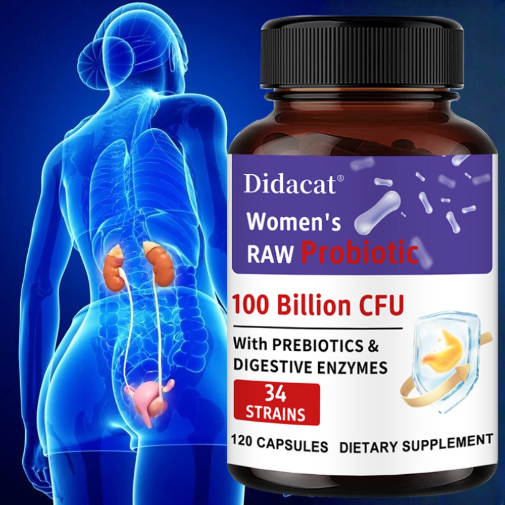 Women's Raw Probiotics 100 Bil - Probiotic 60 Billion avis et prix
