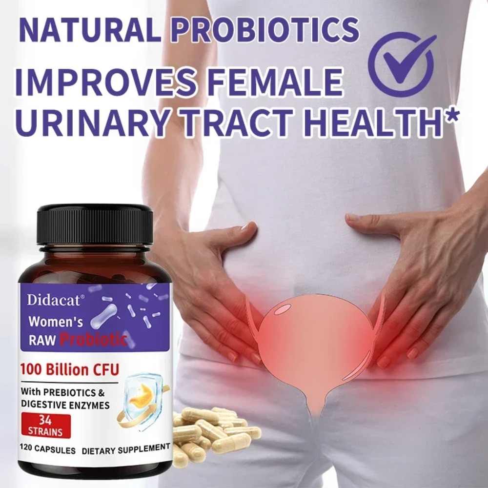 Women's Raw Probiotics 100 Bil - Probiotic 60 Billion avis et prix
