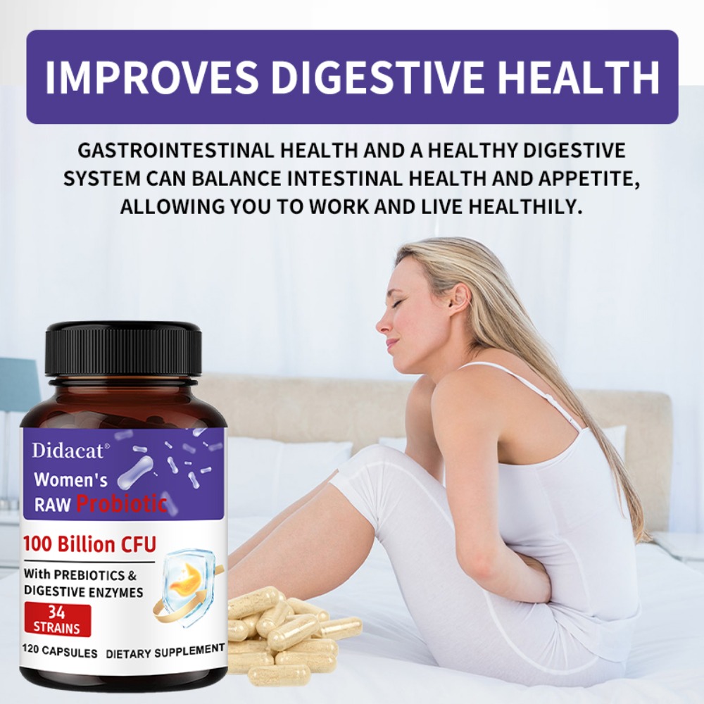 Women's Raw Probiotics 100 Bil - Probiotic 60 Billion avis et prix