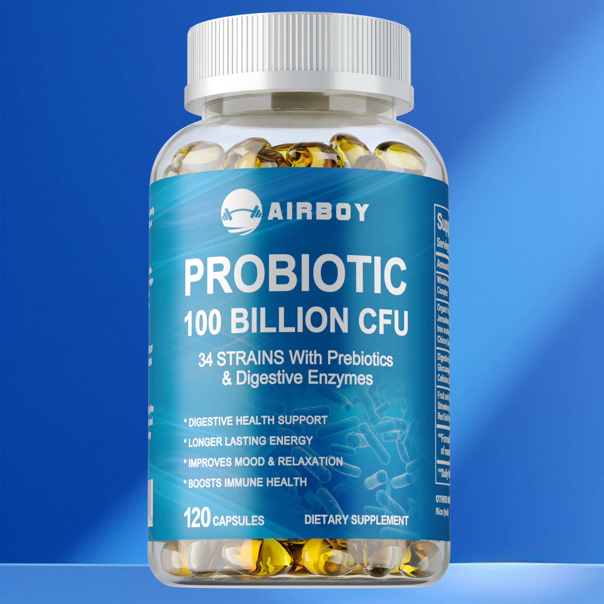 Probiotics 100 Billion CFU - I - Probiotic 60 Billion avis et prix