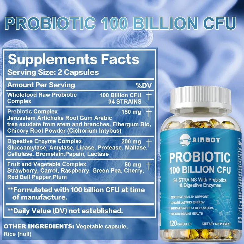 Probiotics 100 Billion CFU - I - Probiotic 60 Billion avis et prix
