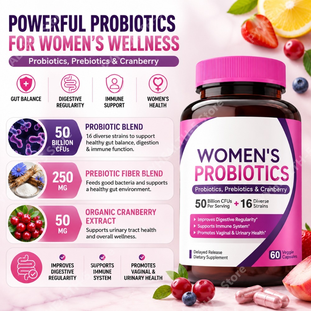 Women Probiotic 50 Billion CFU - Probiotic 60 Billion avis et prix