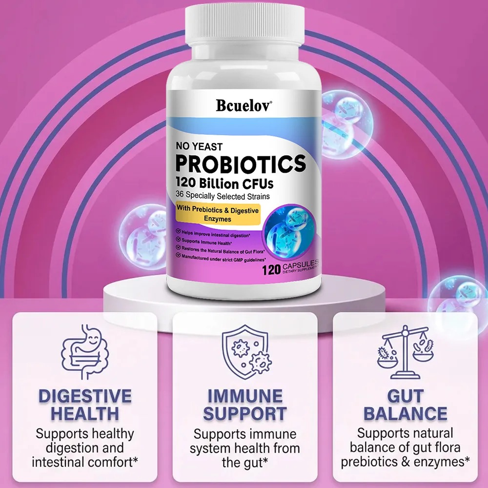 Organic Enzymes Probiotic Caps - Probiotic 60 Billion avis et prix