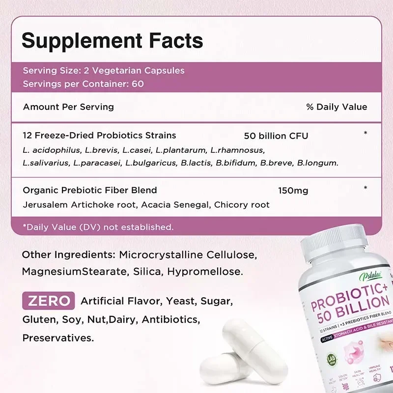 Probiotics 50 Billion - 12 Str - Probiotic 60 Billion avis et prix